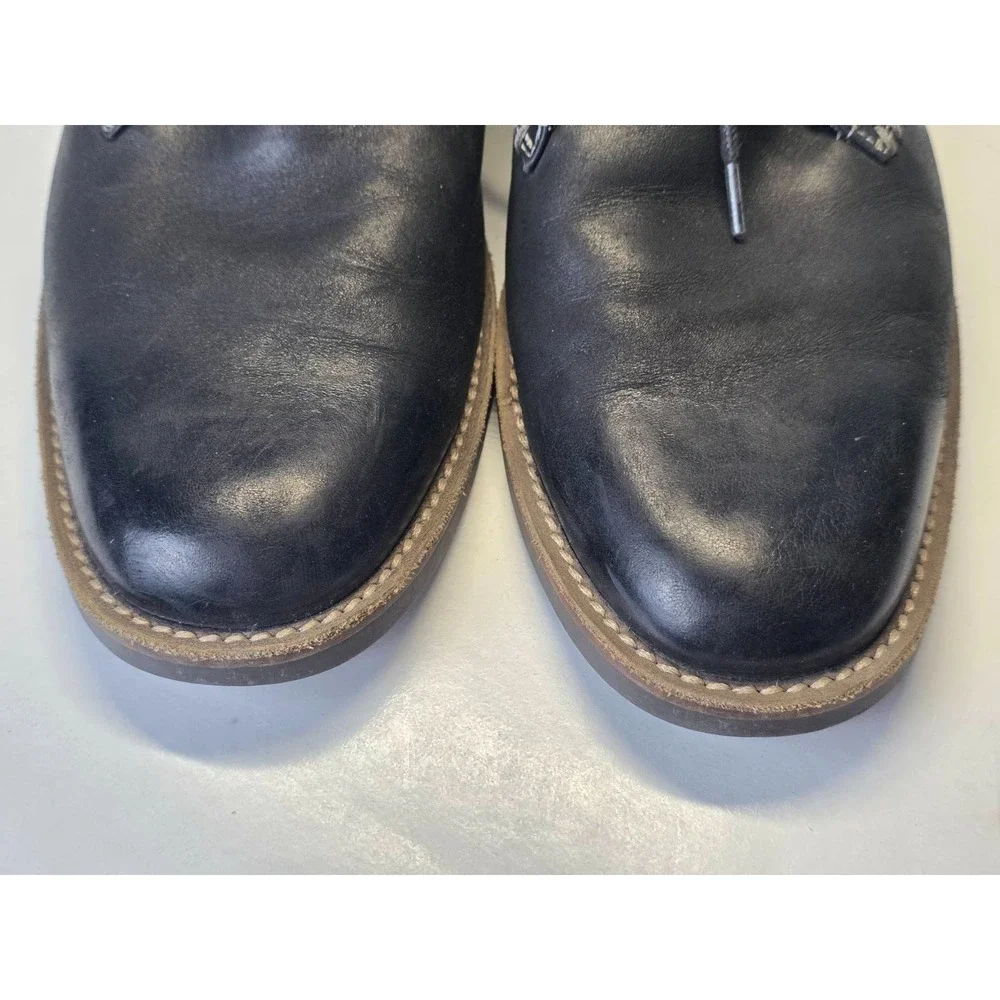 Penguin by‎ Munsingwear Men's Dress Shoes Size 10.5 Black Leather Oxford Classic